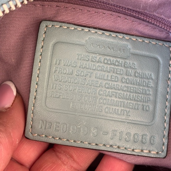 Coach Hamilton Pebbled Leather Hobo Bag - Picture 11 of 11